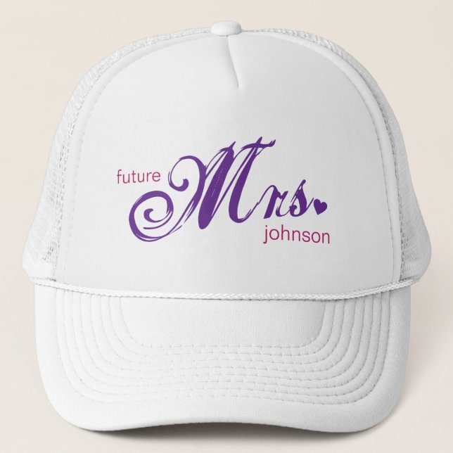 Future Mrs. Customisable Hat (Front)