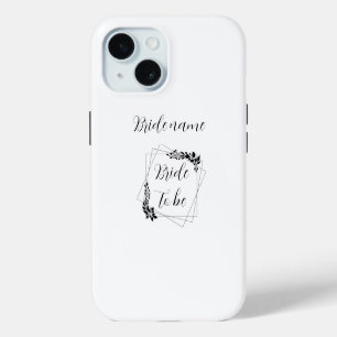 "Future Mrs. [Customisable Name]" Bride-to-Be iPhone 15 Case