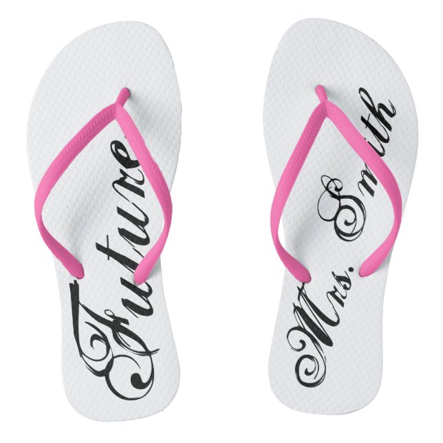 "Future Mrs." Customisable Thongs (Footbed)