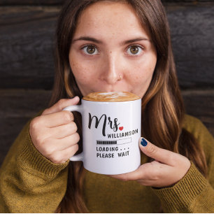 Future Mrs Loading Please Wait Wedding Mug