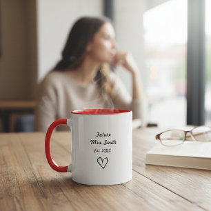 Future Mrs Mug, Engagement Party Present, Bridal Mug
