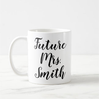 Future Mrs. (Name) | Personalised Engagement Mug