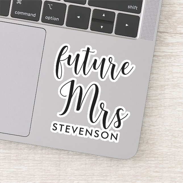 Future Mrs personalised (Detail)