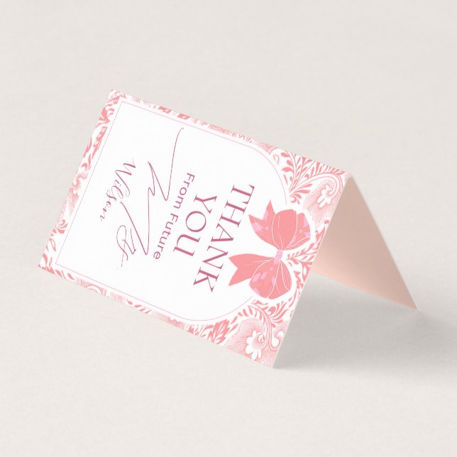 Future mrs thank you card (Front)