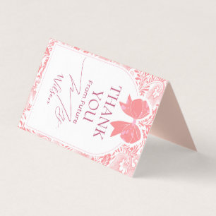 Future mrs thank you card