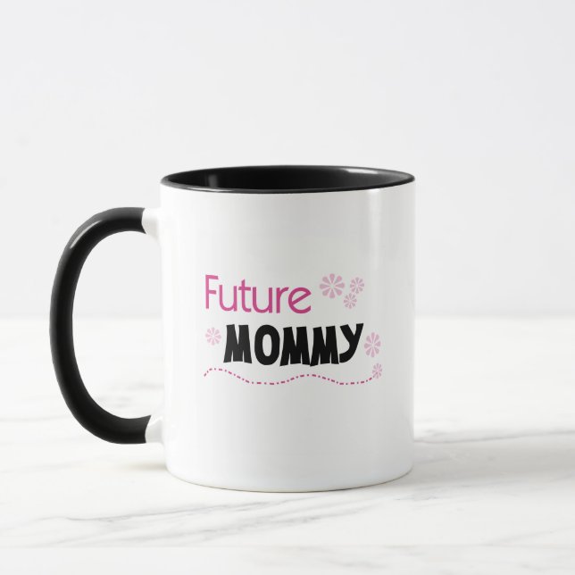 Future Mummy Tshirts and Gifts Mug (Left)