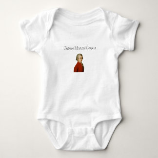 Future Musical Genius - Mozart Baby One-piece Baby Bodysuit