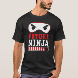 Future Ninja Mercenary Shuriken Kunai Shinobi Ninj T-Shirt