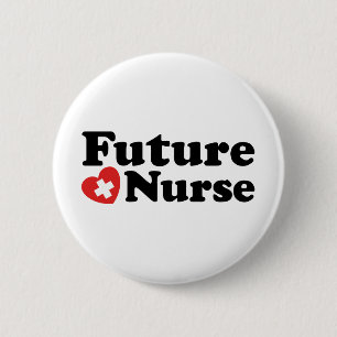 Future Nurse 6 Cm Round Badge