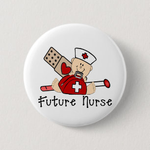 Future Nurse 6 Cm Round Badge