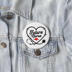 Future Nurse 7.5 Cm Round Badge