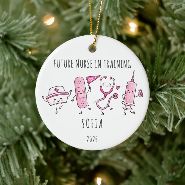 Future Nurse in Training Ornament (Tree)