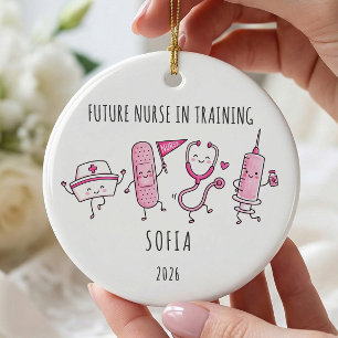 Future Nurse in Training Ornament