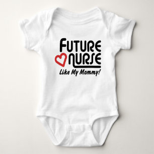 Future Nurse Like My Mummy Baby Bodysuit
