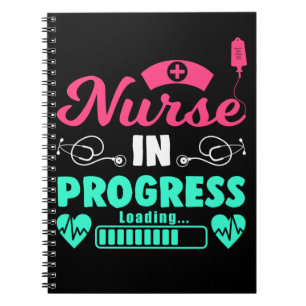 Future Nurse Loading Cute Registered Nurse Notebook