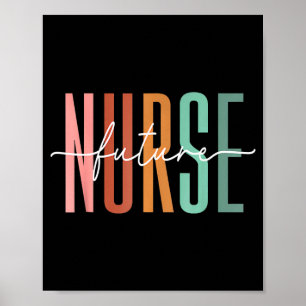 Future Nurse Nursing School Student Funny Nurse In Poster
