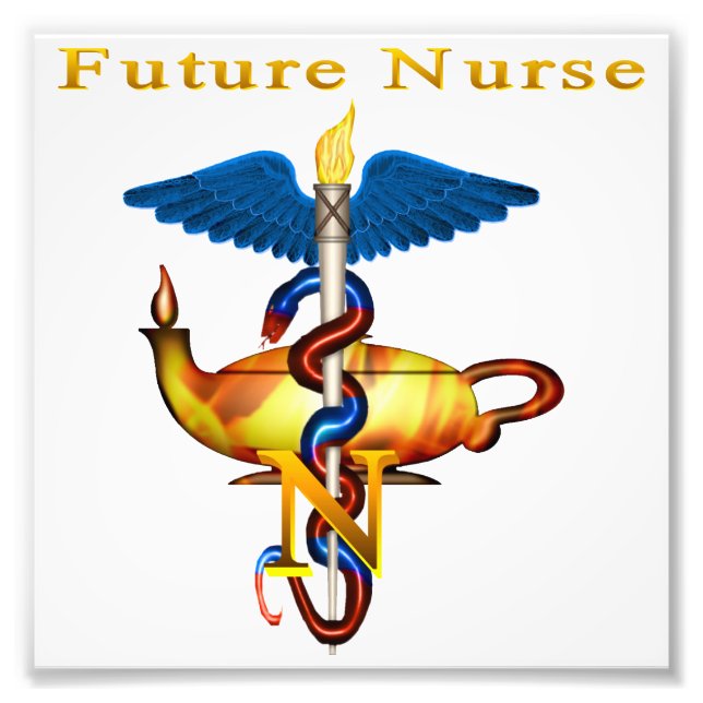 Future Nurse Photo Print (Front)