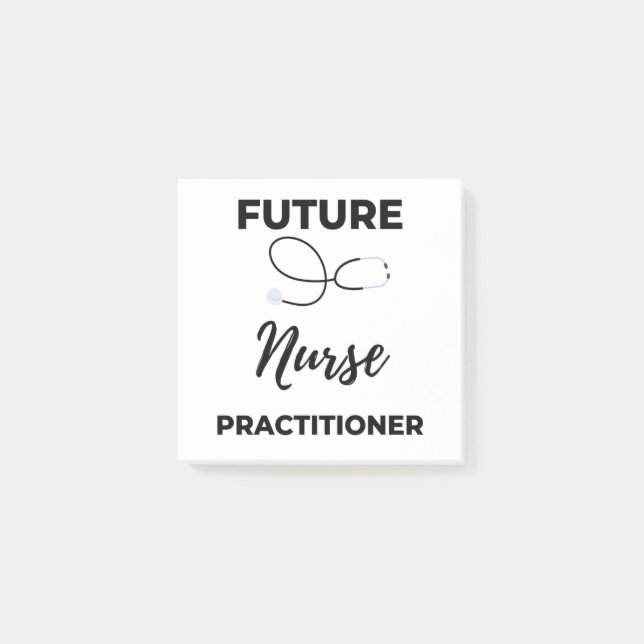 Future Nurse Practitioner 2 Post-it Notes (Front)