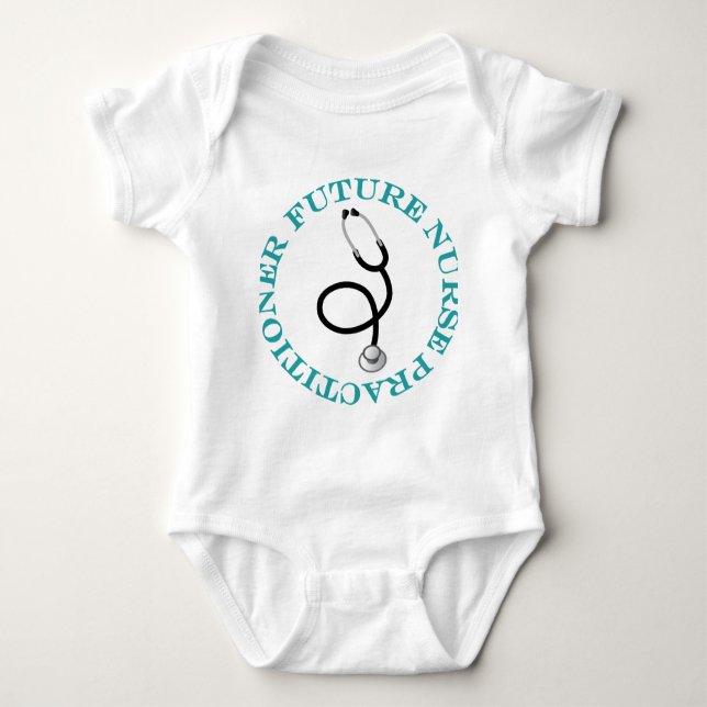 Future Nurse practitioner Baby Bodysuit (Front)