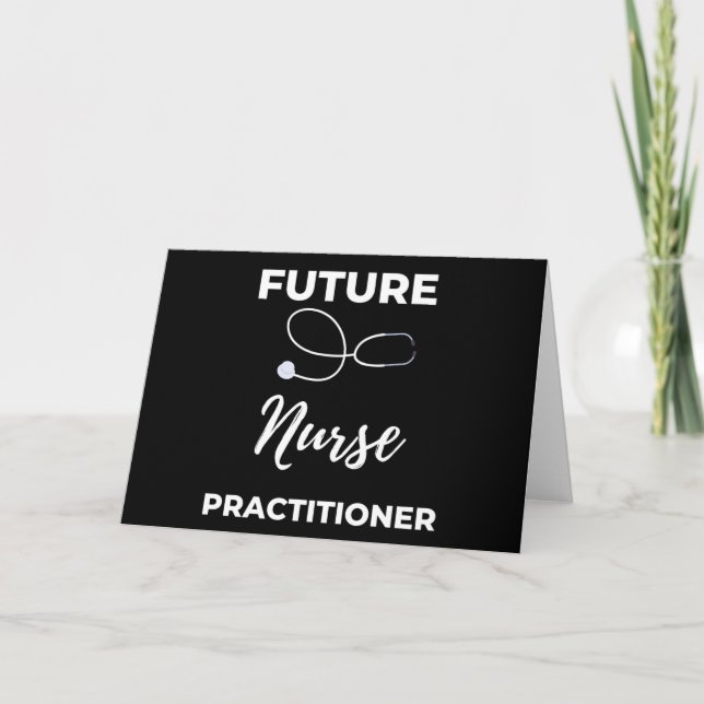 Future Nurse Practitioner Card (Front)