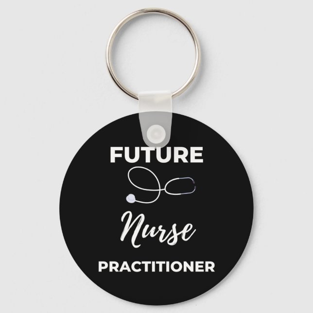Future Nurse Practitioner Key Ring (Front)