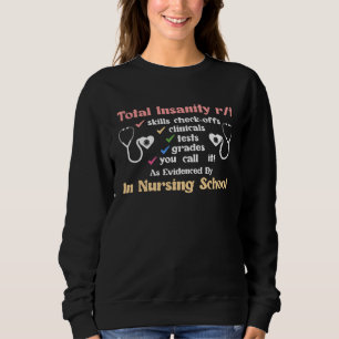 Future Nurse To Be Nursing Student Nurse In Progre Sweatshirt