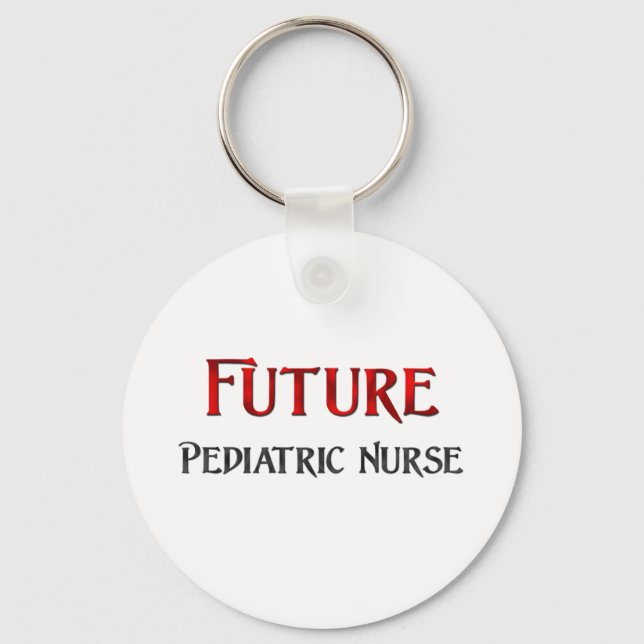 Future Paediatrics Nurse Key Ring (Front)