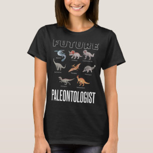 Future Paleontologist Paleontology School Dinosaur T-Shirt