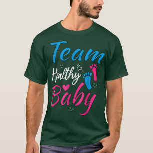 Future Parents Team Girl Baby Announcement Gender T-Shirt