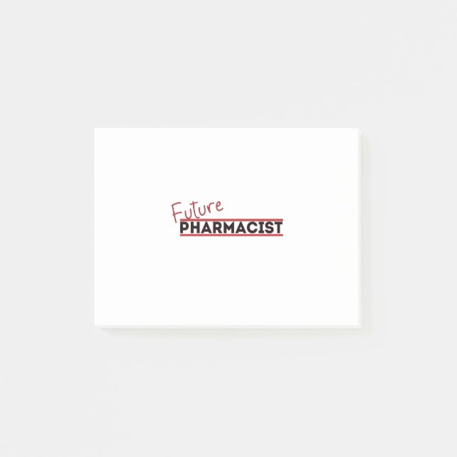 Future Pharmacist Post-it Notes (Front)