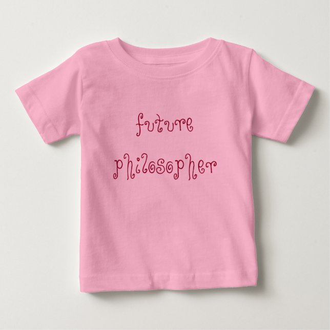 future philosopher baby T-Shirt (Front)