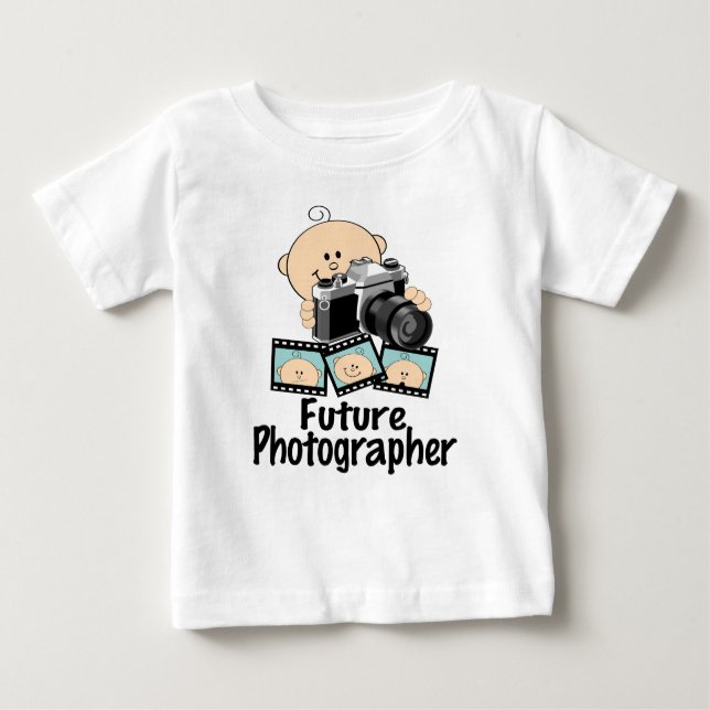 Future Photographer Baby T-Shirt (Front)