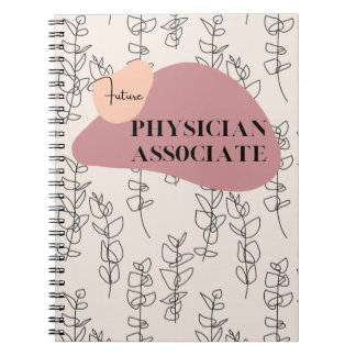 Future Physician Associate Modern Notebook Gift