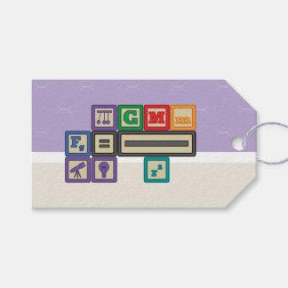 Future Physicist's Blocks Gift Tag