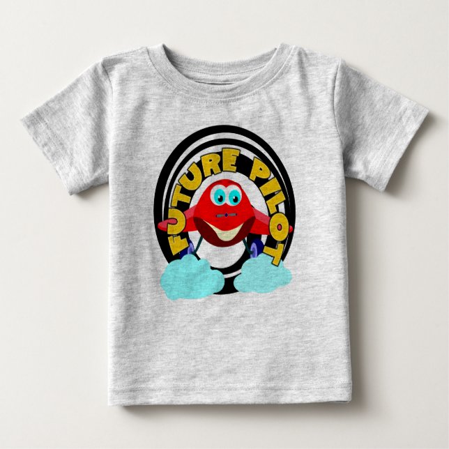 Future Pilot Baby T-Shirt (Front)