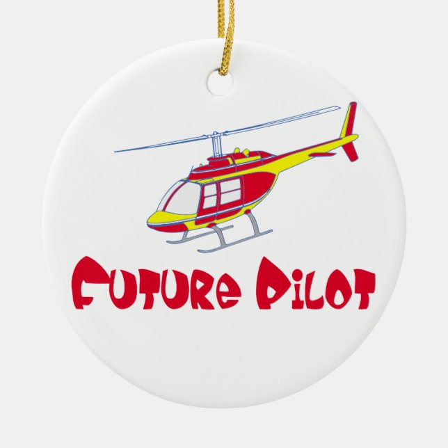 Future pilot ceramic tree decoration (Front)