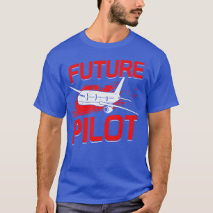 Future Pilot Flight School Chief Aviator Gift T-Shirt