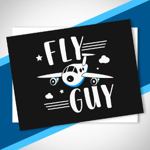 Future Pilot - Flying With Kids - Aeroplane Lover Postcard
