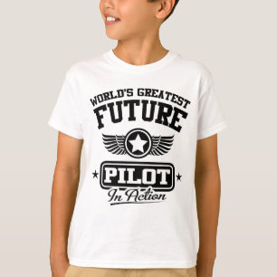 Future Pilot In Action T-Shirt