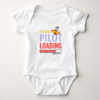 Future Pilot Loading Funny Personalised Unisex