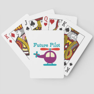 Future Pilot Playing Cards