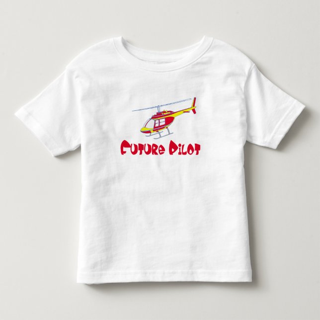 Future pilot toddler T-Shirt (Front)