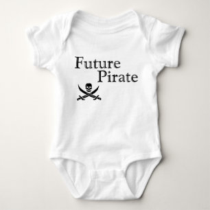 Future Pirate Baby Bodysuit