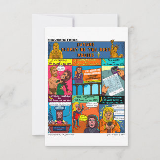 Future Planet of The Apes Movies Thank You Card