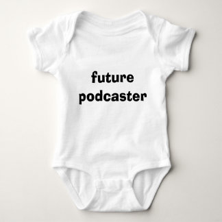 Future Podcaster baby Baby Bodysuit