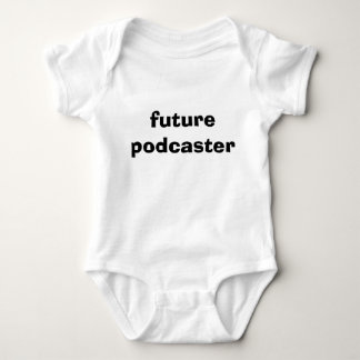 Future Podcaster baby Bodysuit