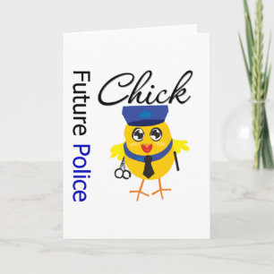 Future Police Chick Card