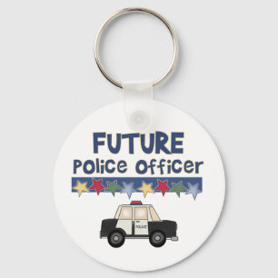 Future Police Officer Key Ring