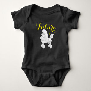 Future Poodle Baby Bodysuit