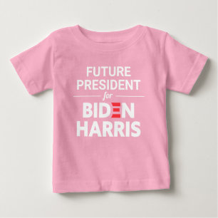Future President for Biden Harris Custom Text Baby T-Shirt